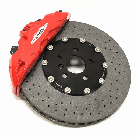 寶馬Mini-JCW改裝Brembo六活塞碳陶瓷380碟剎車套裝